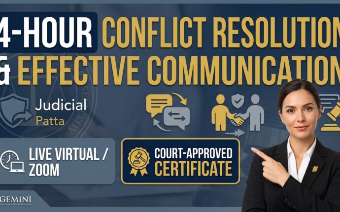 4-Hour Conflict Resolution & Effective Communication